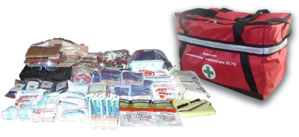 Комплект медицинских изделий для защитных сооружений гражданской обороны (на 20 человек) (Комплект ЗС ГО)