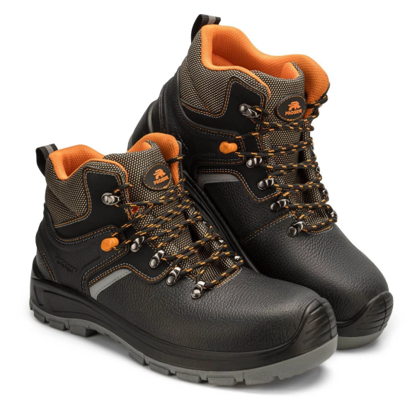 Ботинки рабочие высокие PROSAFE КП ПУ/ТПУ с антипрокольной стелькой (8743ТКВ)