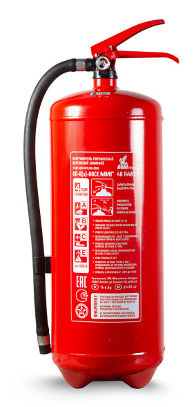 Огнетушитель порошковый ОП-9(з)-АВСЕ МИГ Е 
