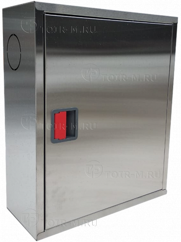 Шкаф пожарный из нержавеющей стали ШПК-310 НЗ (навесной закрытый)