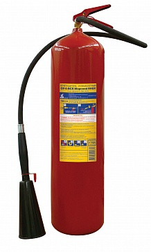 Углекислотный огнетушитель ОУ-6 ВСЕ Морской ИНЕЙ